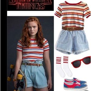 Stranger Things Max costume custom girls 10/12